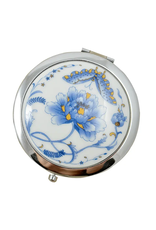 Original Source Porcelain Compact Mirror - Blue