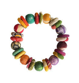 Faire Button Bracelet